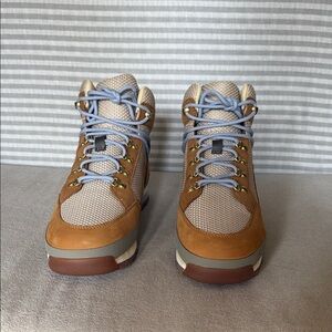 Timberland Tan and Beige Hiking Boots